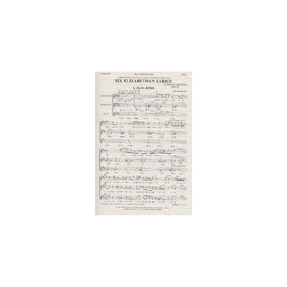 Leighton, Kenneth - Six Elizabethan Lyrics