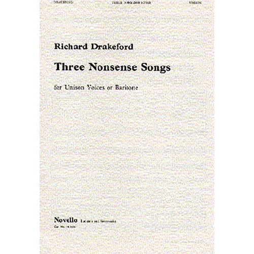 Richard Drakeford: Three Nonsense Songs