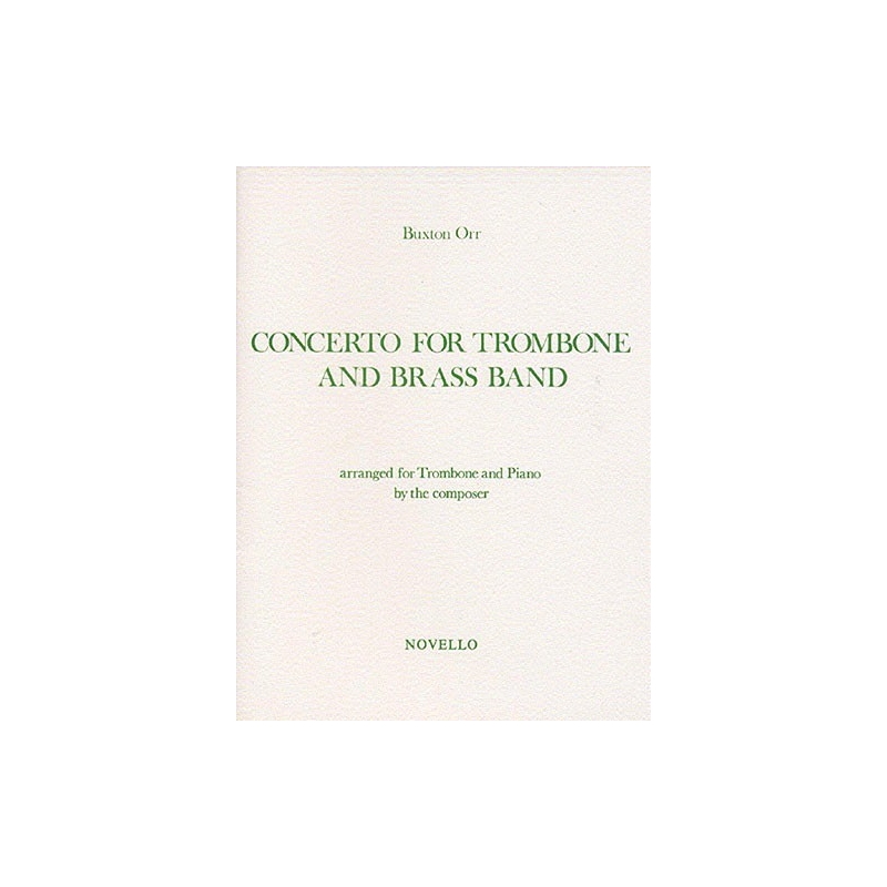 Buxton Orr: Concerto for Trombone and Brass Band - 0