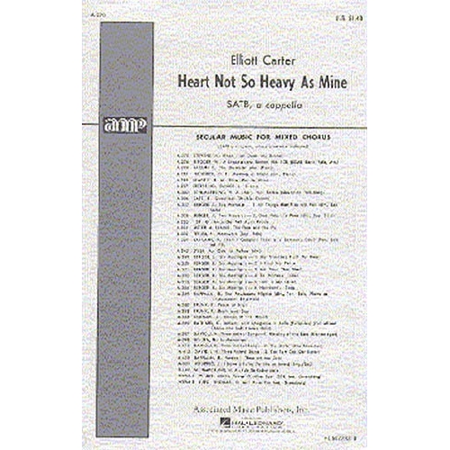 Carter, E - Heart Not So...