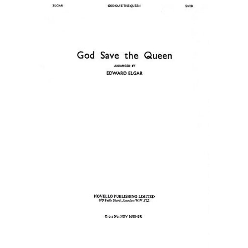 God Save The Queen (SATB)