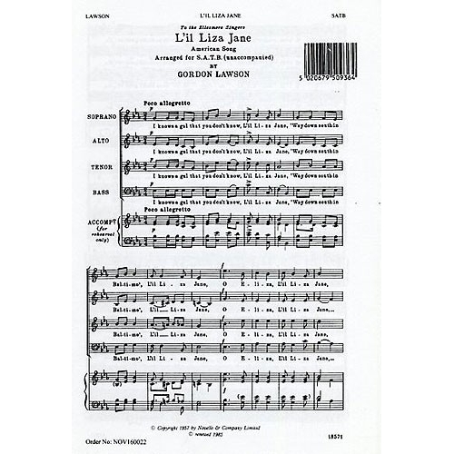 Lawson, Gordon - L'il Liza Jane