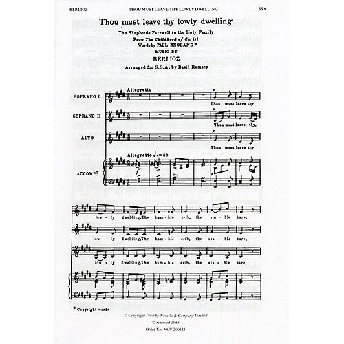Berlioz, Hector - Thou Must...