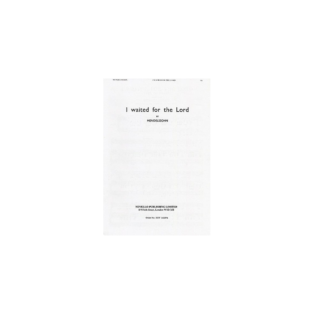 Bartholdy, Felix Mendelssohn - I Waited For The Lord (The Hymn Of Praise) 2 Part
