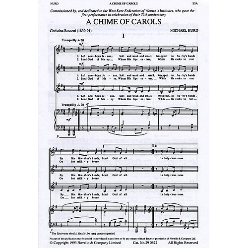 Hurd, Michael - A Chime Of...