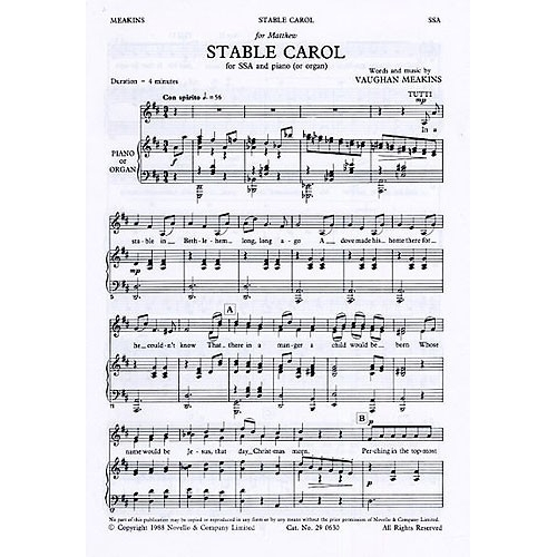Meakins, Vaughan - Stable...