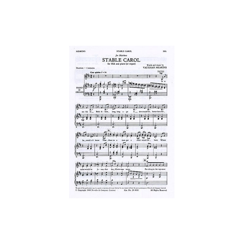 Meakins, Vaughan - Stable Carol