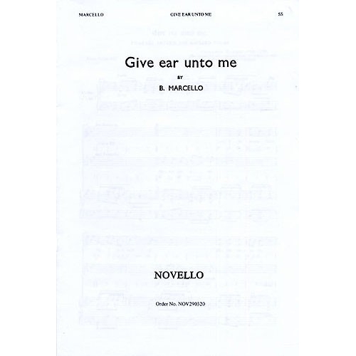 Marcello, Benedetto - Give...