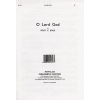 Buck, Percy C - O Lord God