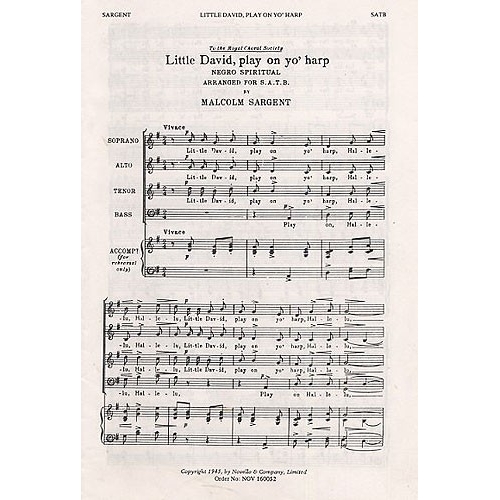 Little David play on your harp