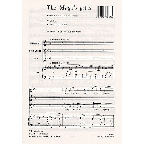 Eric H. Thiman: The Magis gifts