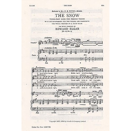 Elgar, Edward -  The Snow...