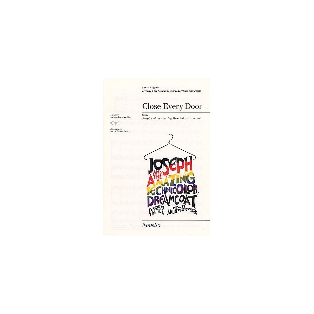 Webber, Andrew Lloyd - Close Every Door (SATB/Piano)
