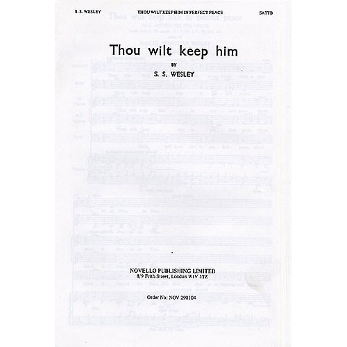 Wesley, Samuel - Thou Wilt...