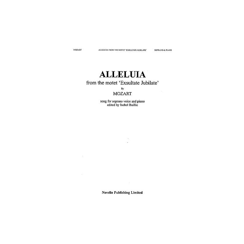 Mozart, Wolfgang Amadeus - Alleluia