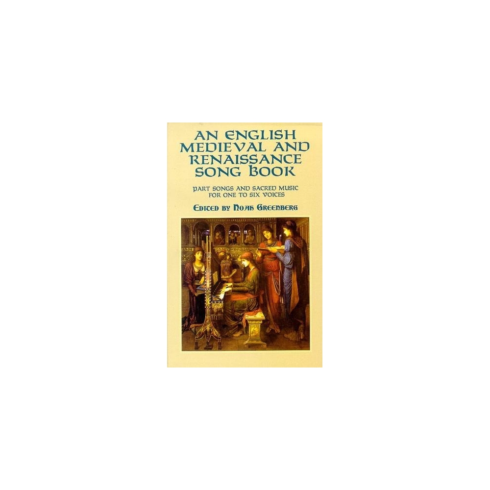 An English Medieval And Renaissance Songs Book