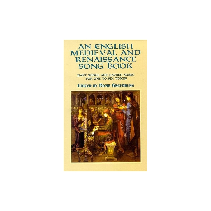 An English Medieval And Renaissance Songs Book
