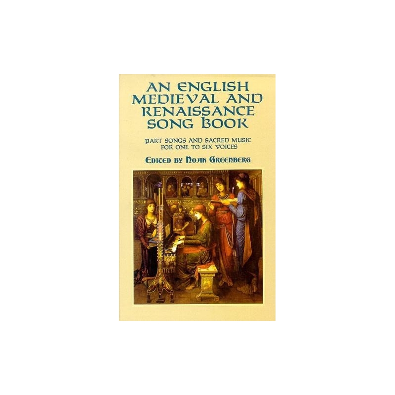 An English Medieval And Renaissance Song Book - 0