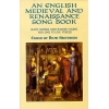 An English Medieval And Renaissance Song Book - 0