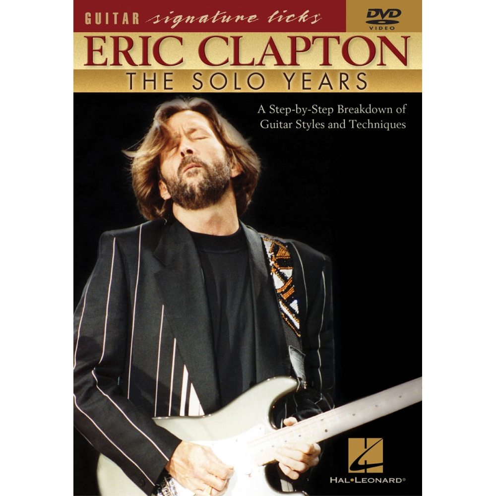 Eric Clapton: The Solo Years -  Guitar Signature Licks DVD