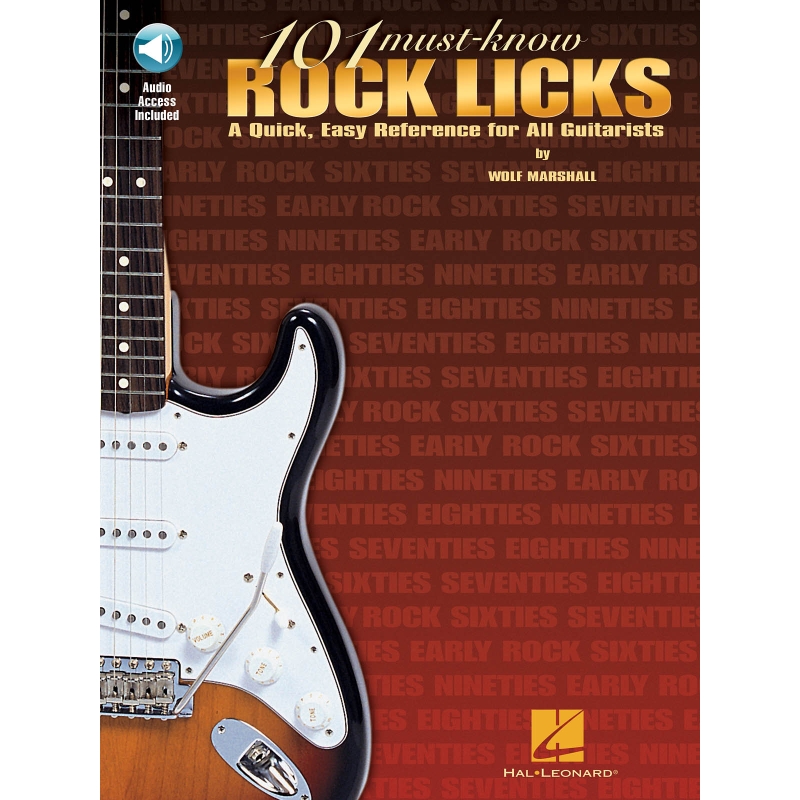 101 Must Know Rock Licks