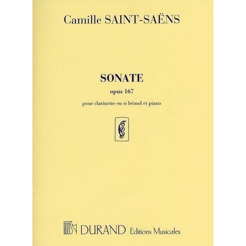 Saint-Saëns, Camille - Sonate opus 167