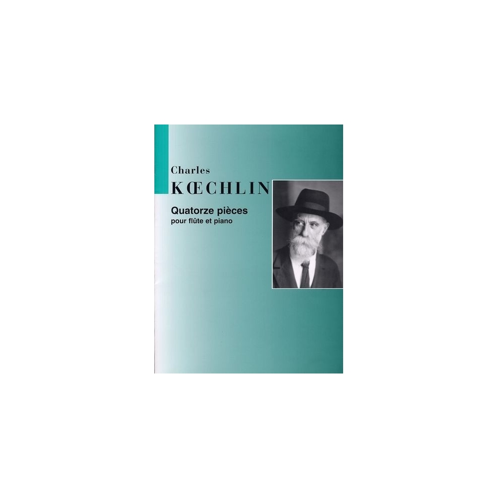 Koechlin, Charles  -  Quartorze Pieces Pour Flute et Piano