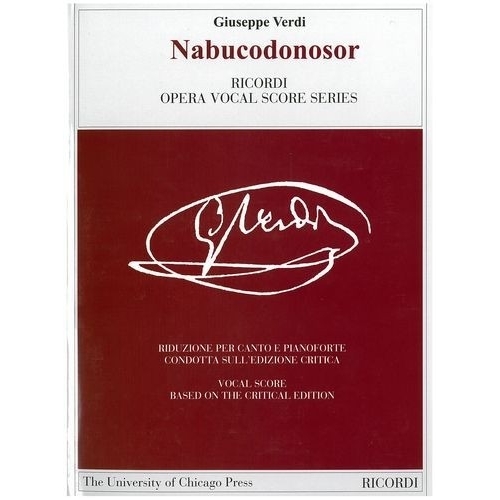 Verdi, Giuseppe - Nabucco / Nabucodonosor - Opera Vocal Score