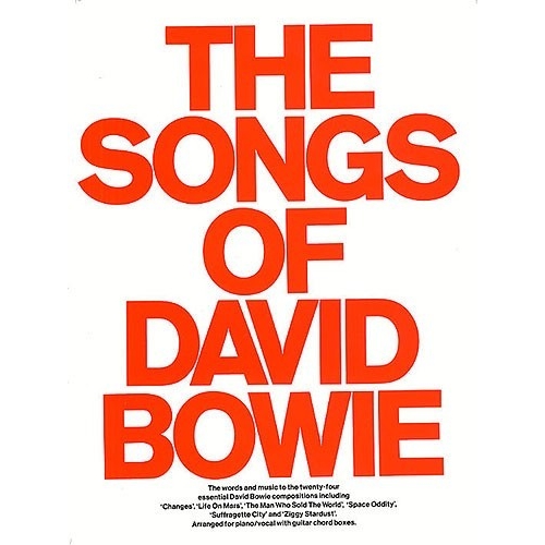 The Songs Of David Bowie