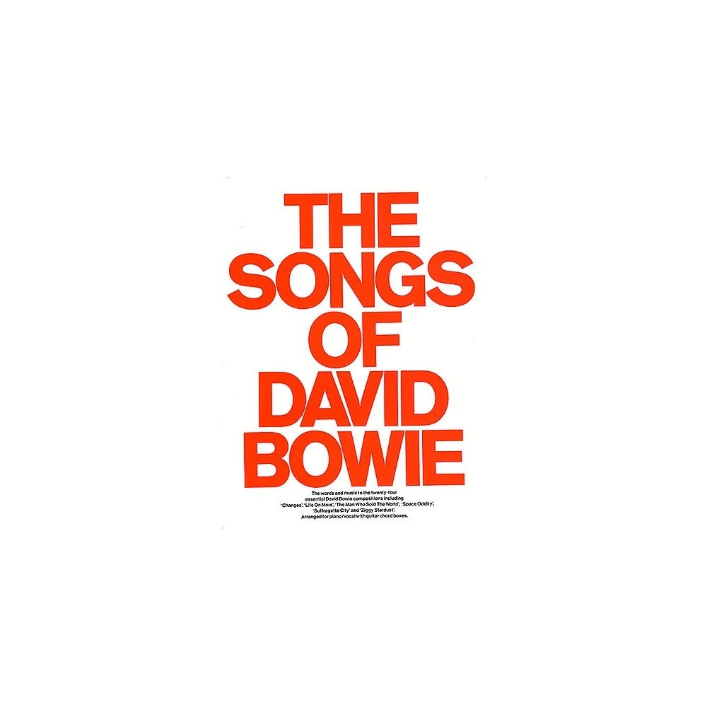 The Songs Of David Bowie