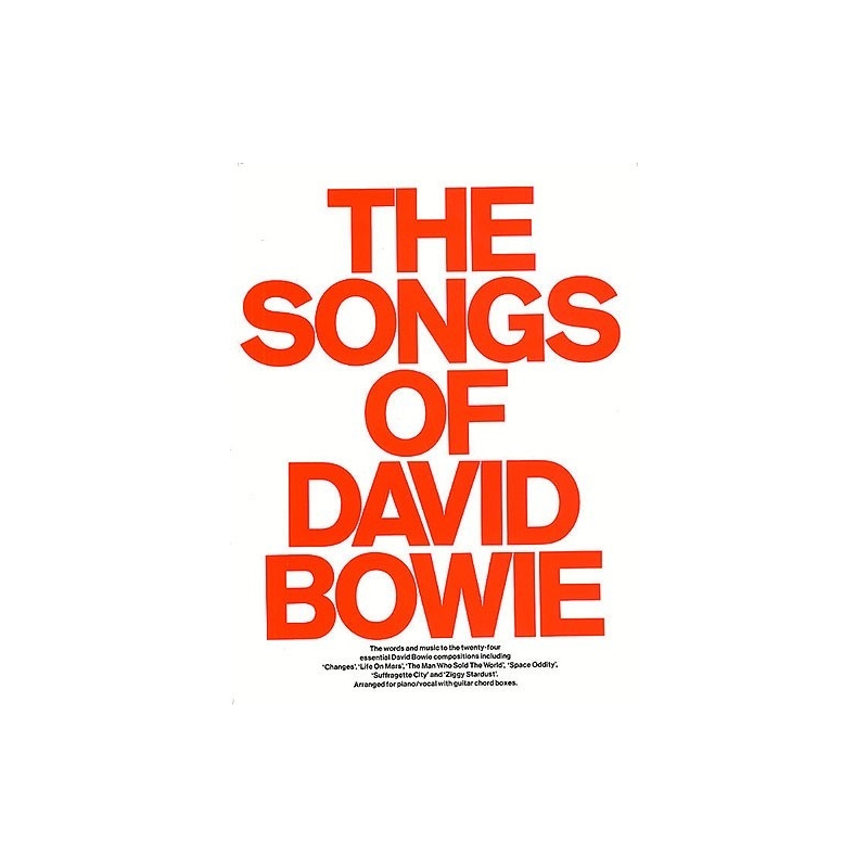 The Songs Of David Bowie