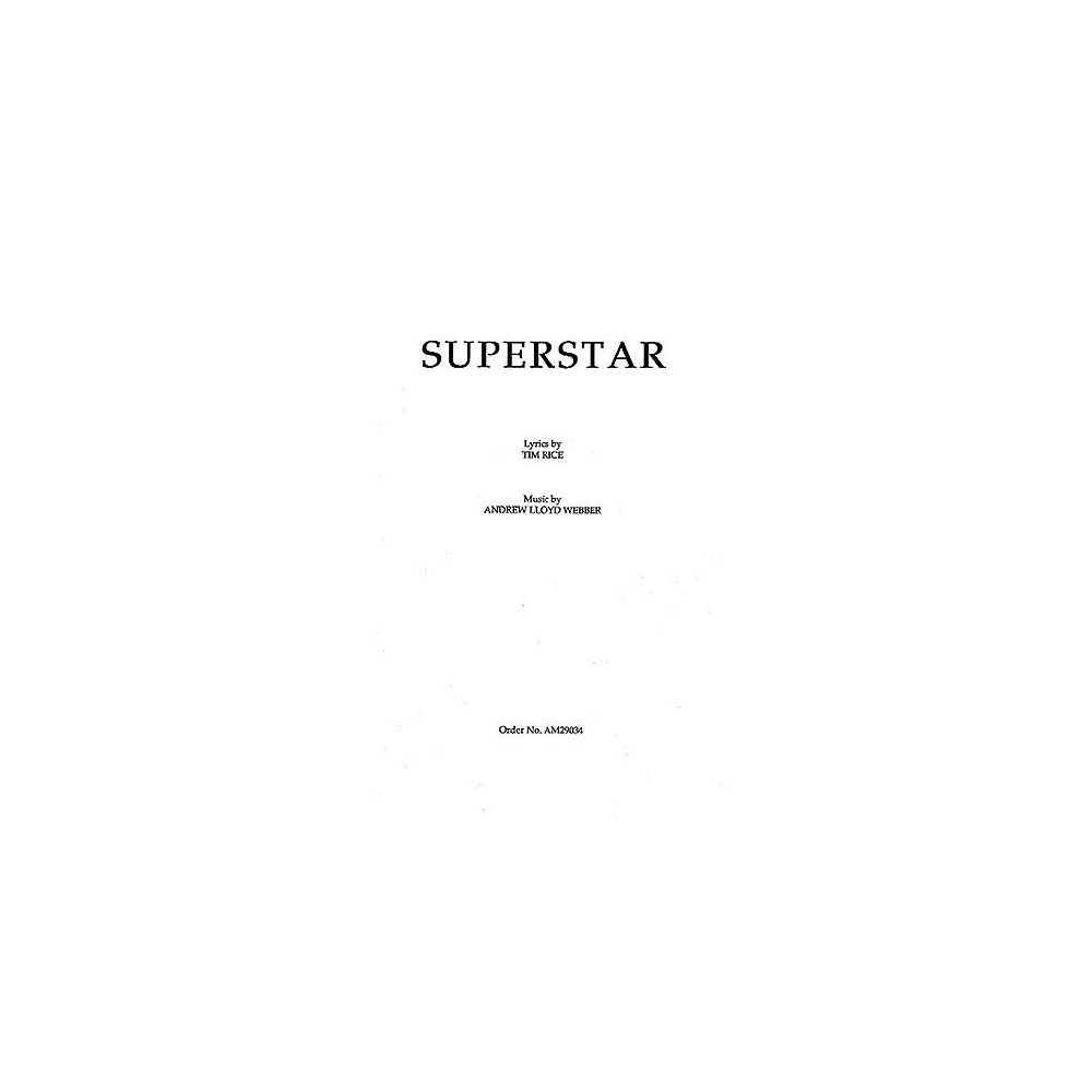 Andrew Lloyd Webber: Superstar (SATB)