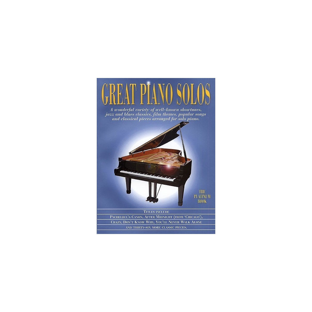 Great Piano Solos - The Platinum Book