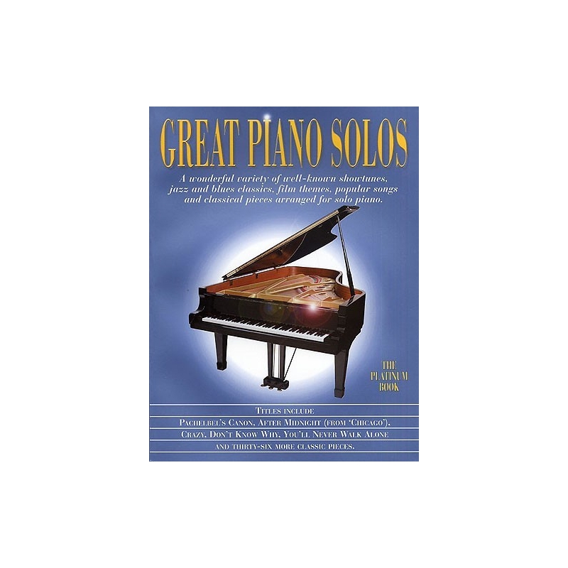 Great Piano Solos - The Platinum Book