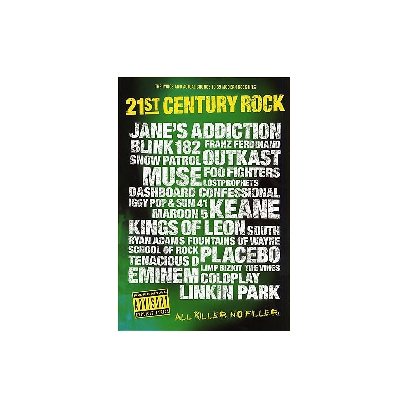 21st Century Rock Chord Songbook 5