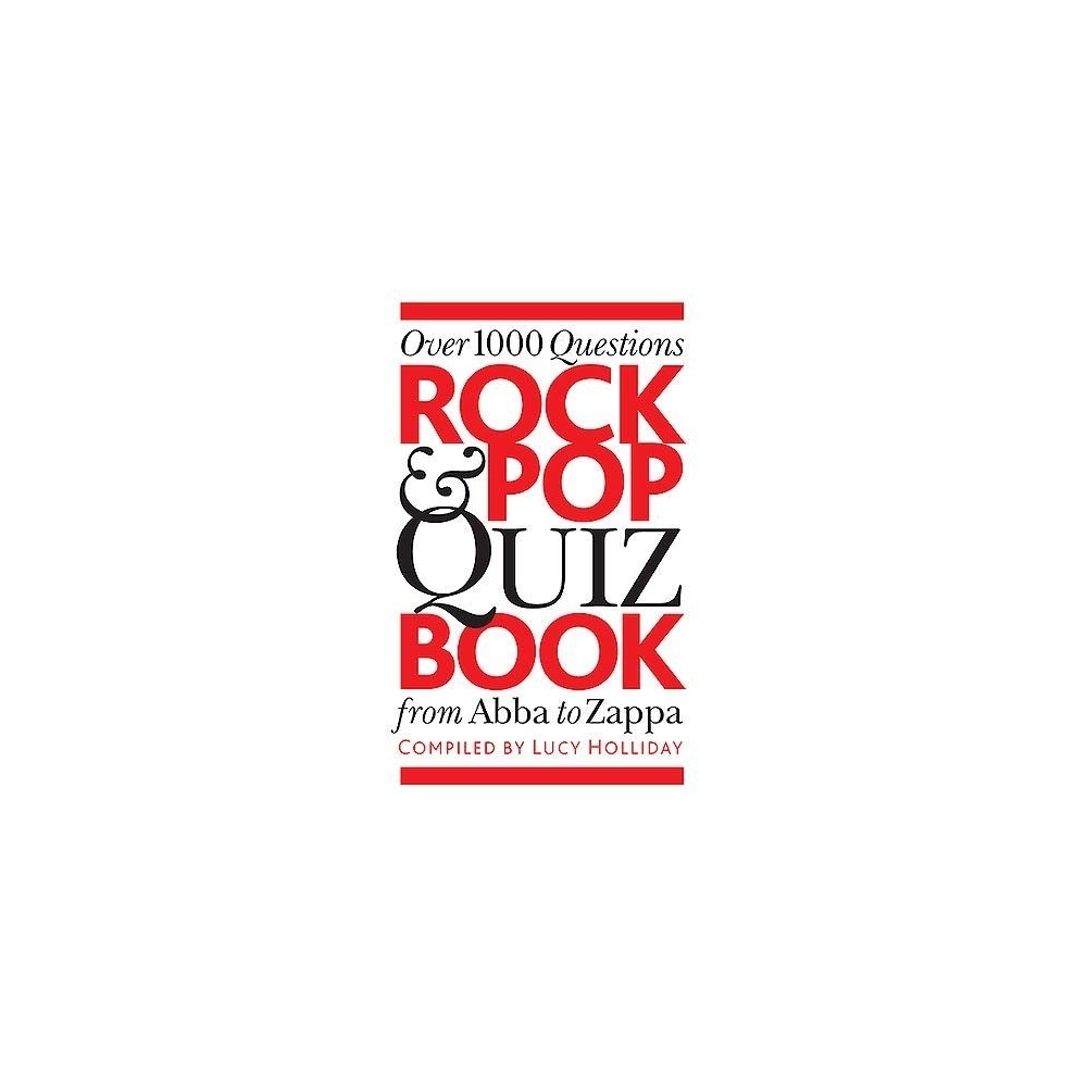 Rock And Pop Quiz Book