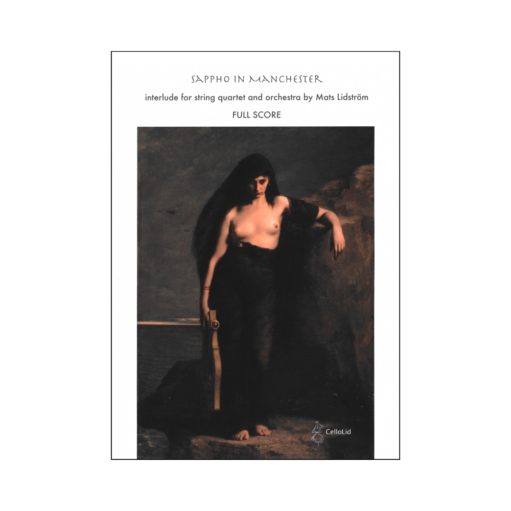Lidström, Mats: Sappho in Manchester. Orchestral Full Score