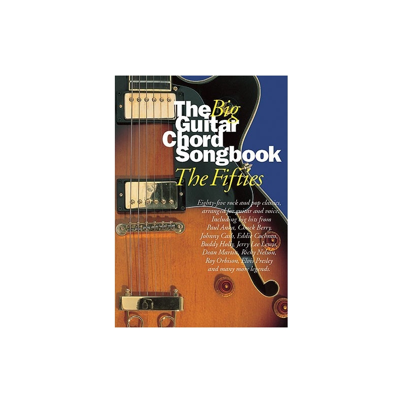 The Big Guitar Chord Songbook: 50s