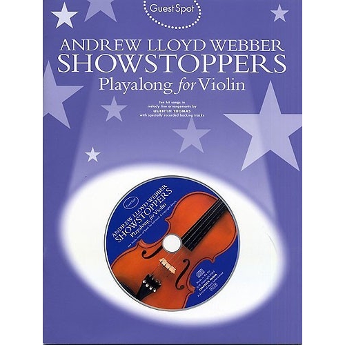 Guest Spot: Andrew Lloyd Webber Showstoppers Playalong For Violin
