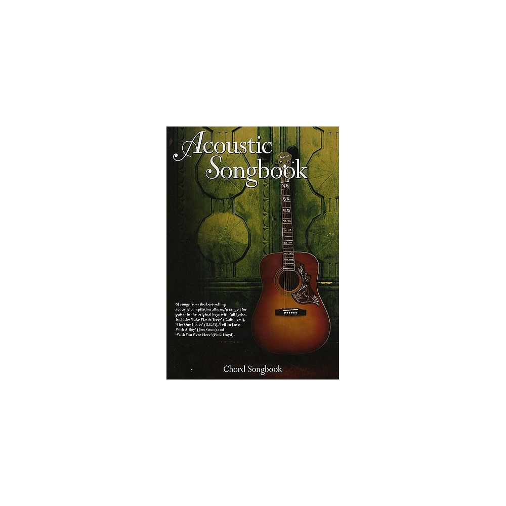 Acoustic Songbook: Chord Songbook