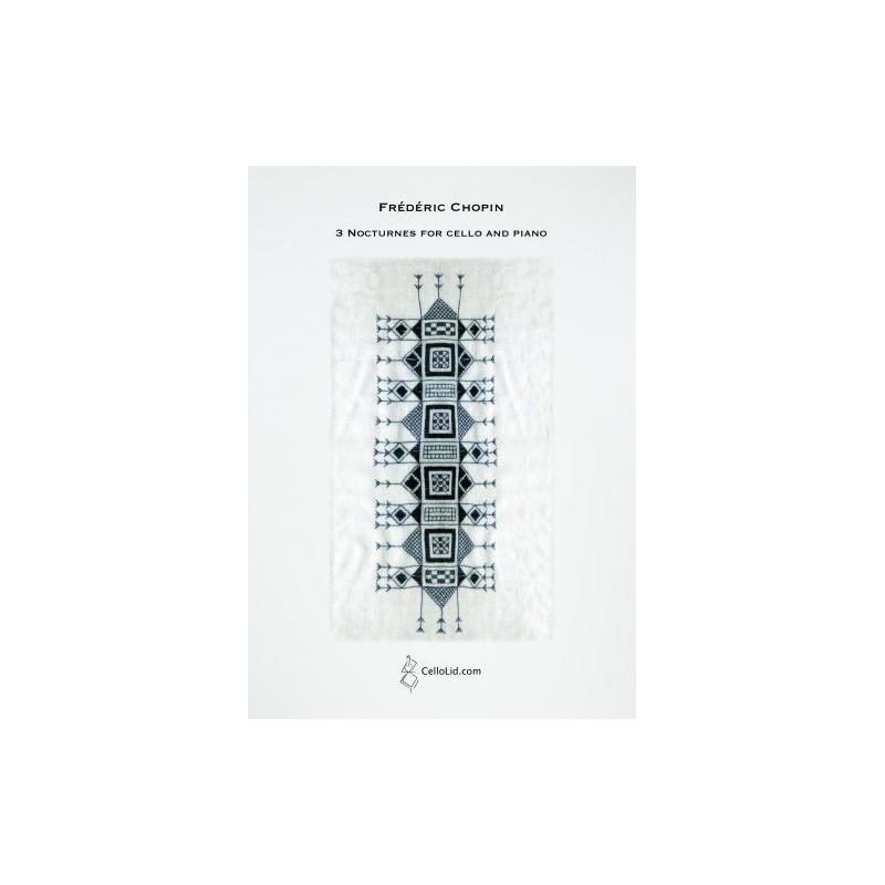 Chopin, Frederic - 3 Nocturnes arr Cello & Piano