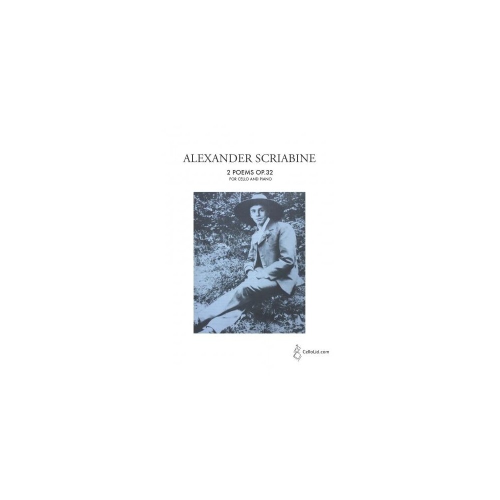 Scriabin, Alexander - Two Poems Op.32 arr for Cello &  Pf