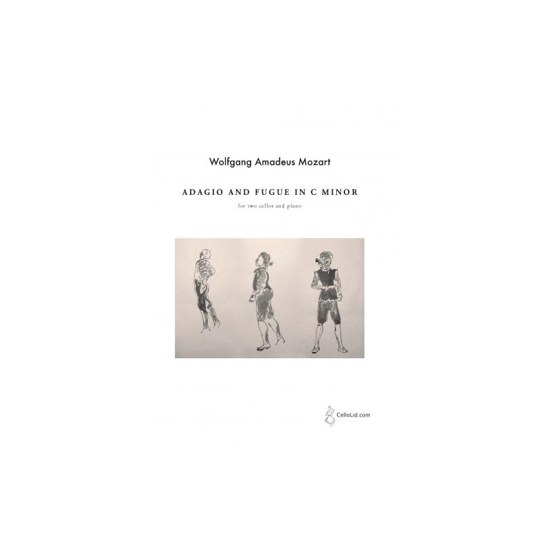 Mozart, W. A. - Adagio and Fugue in C minor for two Cellos & Pf
