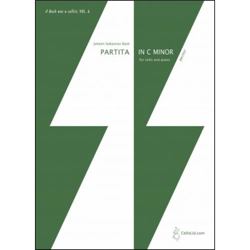 Bach, J.S - Partita in C minor arr for Cello