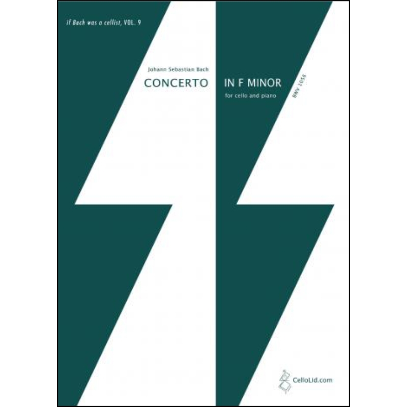 Bach, J.S - Concerto in F minor BWV 1056 arr for Cello