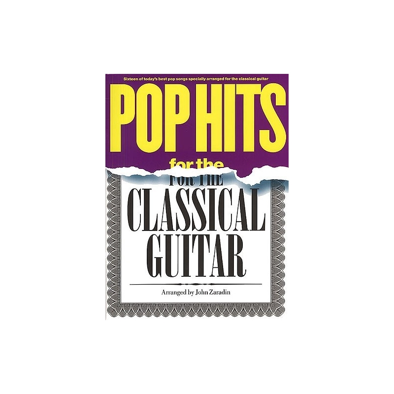 Pop Hits For Classical Guitar