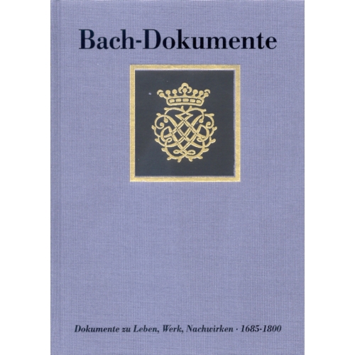 Bach, J.S - Dokumente zu...