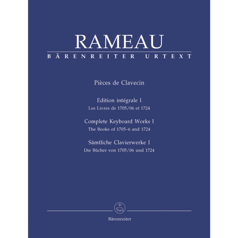 Jean-Philippe Rameau - Sämtliche Clavierwerke, Band I