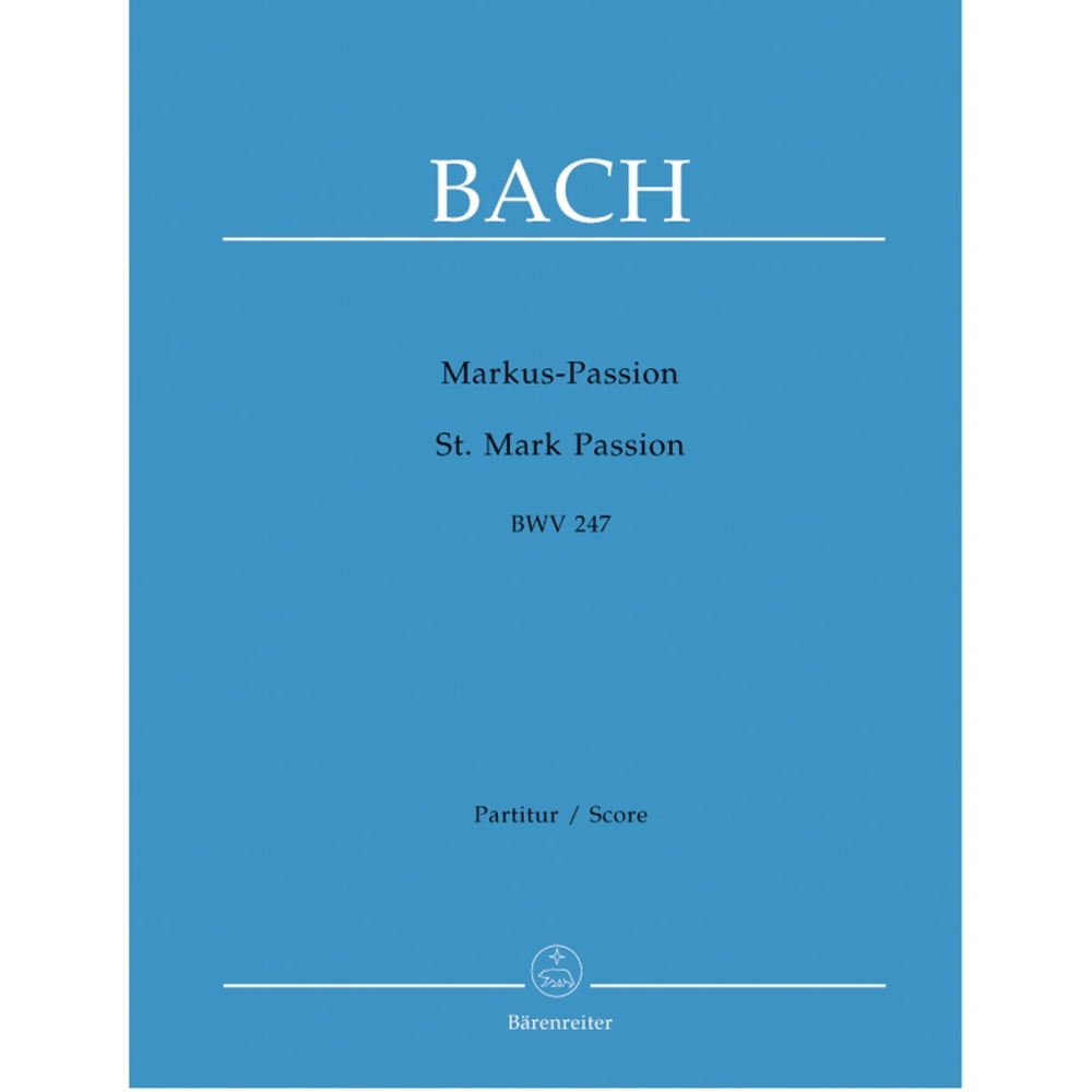 Johann Sebastian Bach - St Mark Passion BWV247