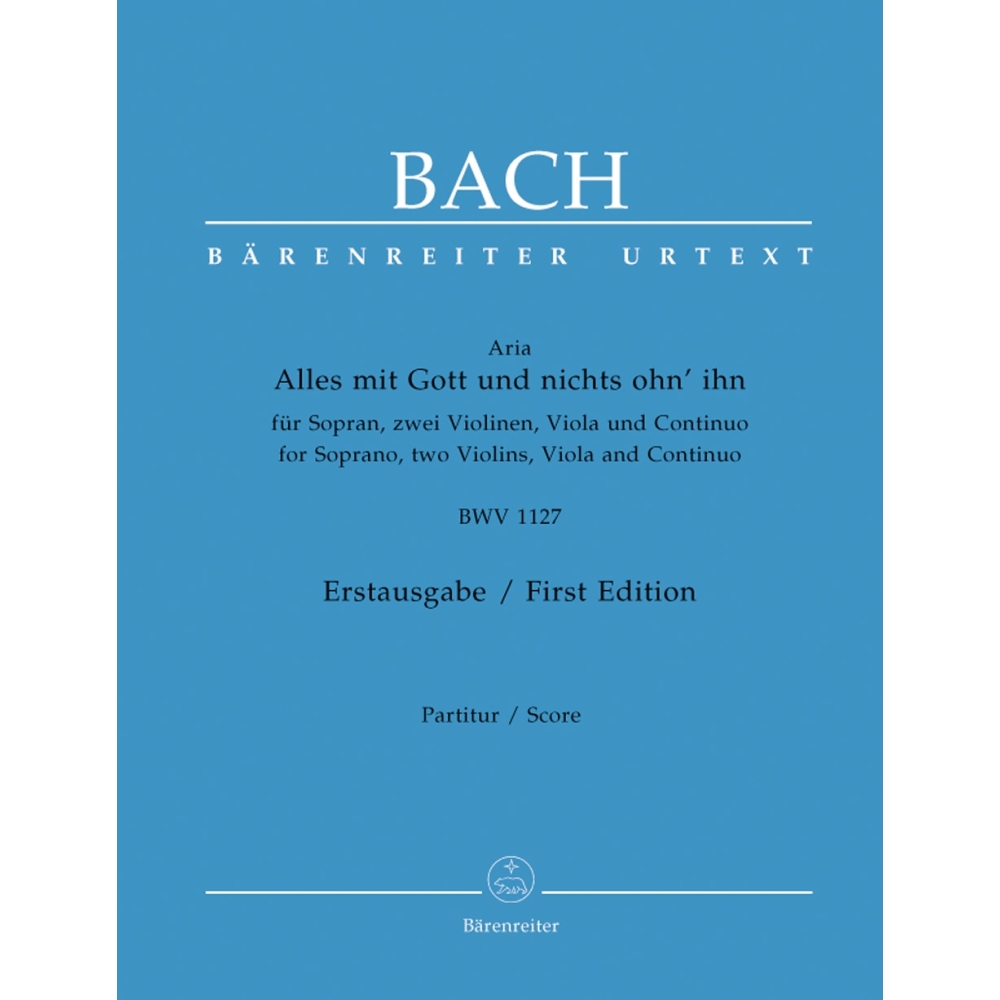 Johann Sebastian Bach - Aria Alles Mit Gott & Nichts Ohn